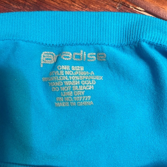 2 Paradise Tube Tops. One Size. Lime Green and Turquoise Blue. Very beachy! - Picture 9 of 9